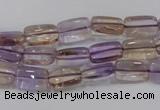 CAN37 15.5 inches 8*12mm rectangle natural ametrine gemstone beads