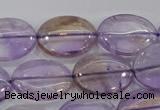 CAN51 15.5 inches 16*22mm oval natural ametrine gemstone beads