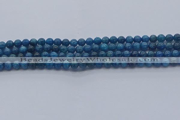 CAP361 15.5 inches 6mm round apatite gemstone beads wholesale