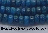 CAP369 15.5 inches 4*6mm rondelle apatite gemstone beads