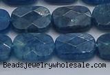 CAP396 15.5 inches 10*14mm faceted rectangle apatite gemstone beads