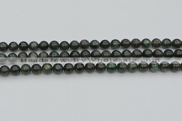 CAP512 15.5 inches 8mm round green apatite gemstone beads