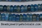 CAP526 15.5 inches 3*5mm rondelle apatite gemstone beads