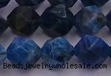 CAP564 15.5 inches 12mm faceted nuggets apatite gemstone beads