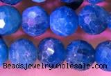 CAP658 15.5 inches 6mm faceted round apatite gemstone beads