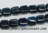 CAP71 15.5 inches 10*10mm square dyed apatite gemstone beads wholesale