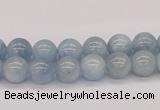 CAQ115 15.5 inches 6mm round AA grade natural aquamarine beads