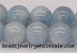 CAQ120 15.5 inches 16mm round AA grade natural aquamarine beads