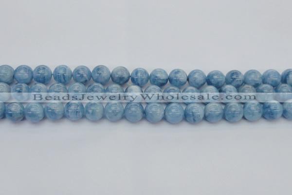 CAQ546 15.5 inches 10mm round AAAA grade natural aquamarine beads