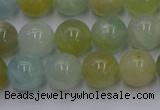 CAQ753 15.5 inches 10mm round aquamarine beads wholesale