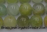 CAQ755 15.5 inches 14mm round aquamarine beads wholesale