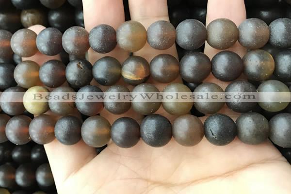 CAR221 15.5 inches 11mm round natural amber beads wholesale