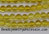 CAR558 15.5 inches 4mm - 4.5mm round natural amber beads wholesale