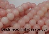 CAS04 15.5 inches 8mm round pink angel skin gemstone beads