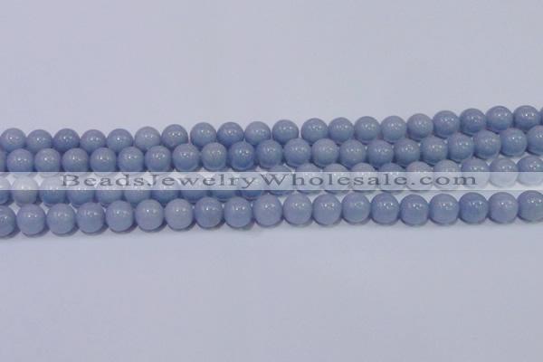 CAS202 15.5 inches 8mm round blue angel skin gemstone beads