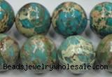 CAT04 15.5 inches 20mm round natural aqua terra jasper beads