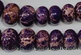 CAT303 15.5 inches 7*10mm – 15*20mm rondelle dyed aqua terra jasper beads