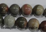 CAT5206 15.5 inches 16mm round aqua terra jasper beads wholesale