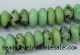 CAU220 15.5 inches 6*12mm rondelle Australia chrysoprase beads