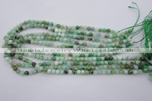 CAU302 15.5 inches 6mm round Australia chrysoprase beads wholesale