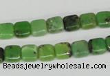 CAU34 15.5 inches 8*8mm square australia chrysoprase beads wholesale