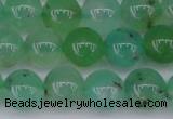 CAU352 15.5 inches 8mm round Australia chrysoprase beads