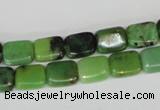 CAU36 15.5 inches 8*10mm rectangle australia chrysoprase beads wholesale