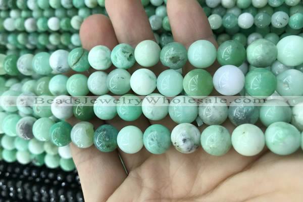 CAU423 15.5 inches 9mm round Australia chrysoprase beads