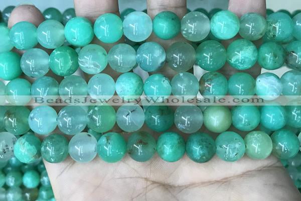 CAU444 15.5 inches 10mm round Australia chrysoprase beads