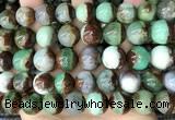 CAU458 15.5 inches 13mm - 14mm round Australia chrysoprase beads