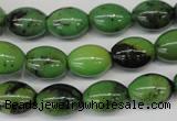 CAU48 15.5 inches 10*14mm rice Australia chrysoprase beads wholesale