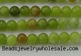 CAU500 15.5 inches 4mm round Chinese chrysoprase beads wholesale