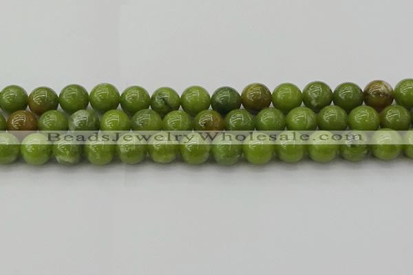 CAU503 15.5 inches 10mm round Chinese chrysoprase beads wholesale