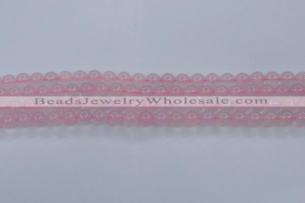 CBC302 15.5 inches 8mm round pink chalcedony beads wholesale