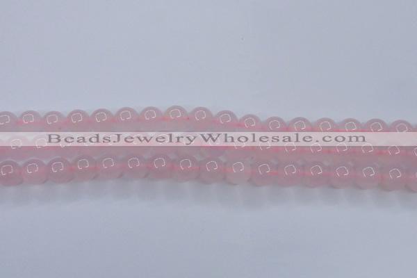 CBC303 15.5 inches 10mm round pink chalcedony beads wholesale