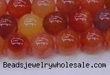 CBC415 15.5 inches 14mm AA grade round orange chalcedony beads