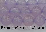 CBC432 15.5 inches 10mm round purple chalcedony beads wholesale