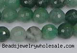 CBC701 15.5 inches 6mm faceted round African green chalcedony beads