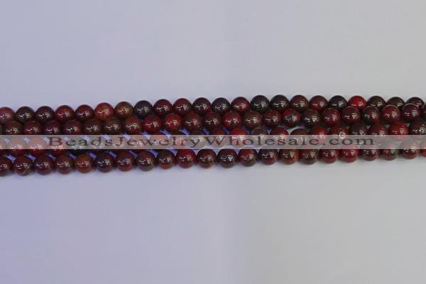 CBD351 15.5 inches 6mm round poppy jasper beads wholesale