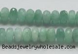 CBJ02 15.5 inches 6*10mm faceted rondelle jade beads wholesale