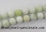 CBJ203 15.5 inches 8mm round butter jade beads wholesale