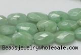 CBJ29 15.5 inches 10*14mm faceted oval jade beads wholesale