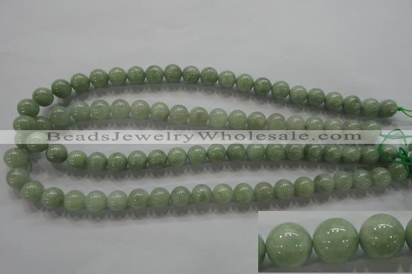 CBJ310 15.5 inches 10mm round A grade natural jade beads