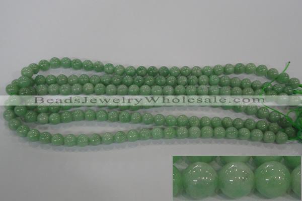 CBJ343 15.5 inches 8mm round AAA grade natural jade beads