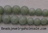 CBJ409 15.5 inches 6mm - 12mm round natural jade beads wholesale