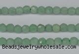 CBJ45 15.5 inches 3mm faceted round jade beads wholesale