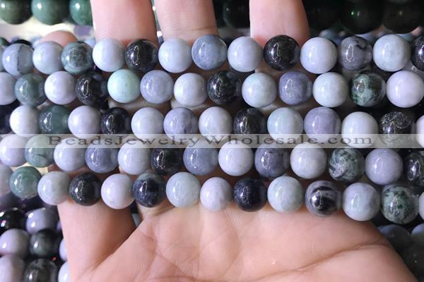 CBJ722 15.5 inches 8mm round jade gemstone beads wholesale