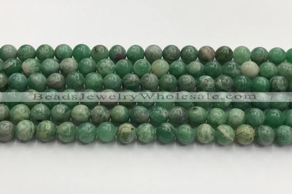 CBJ736 15.5 inches 8mm round jade gemstone beads wholesale