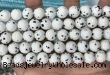 CBJ748 15.5 inches 10mm round dalmatian jade gemstone beads wholesale