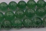 CBQ497 15.5 inches 8mm round green strawberry quartz beads